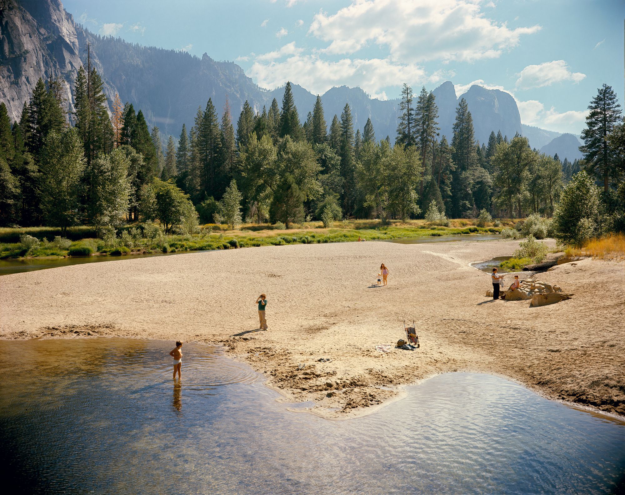 StephenShore-MercedRiverYosemiteNationalPark-California1979