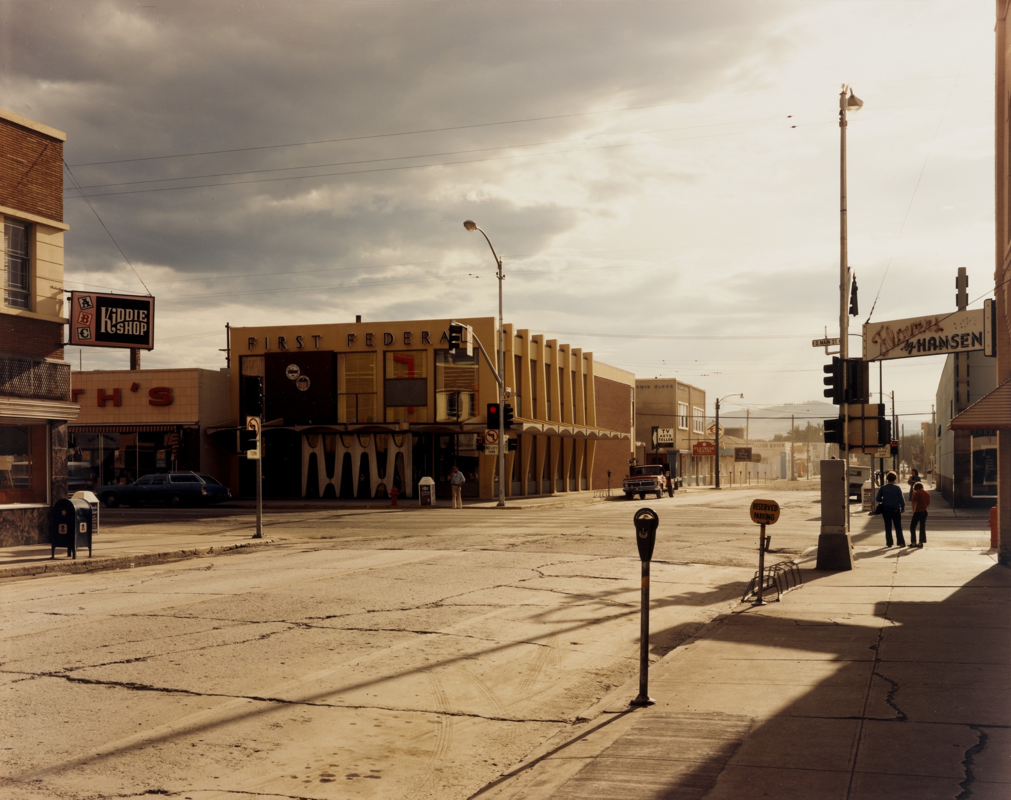 StephenShore-MoMA-2ndStreetEastandSouthMainStreet-Kalispell-Montana1974