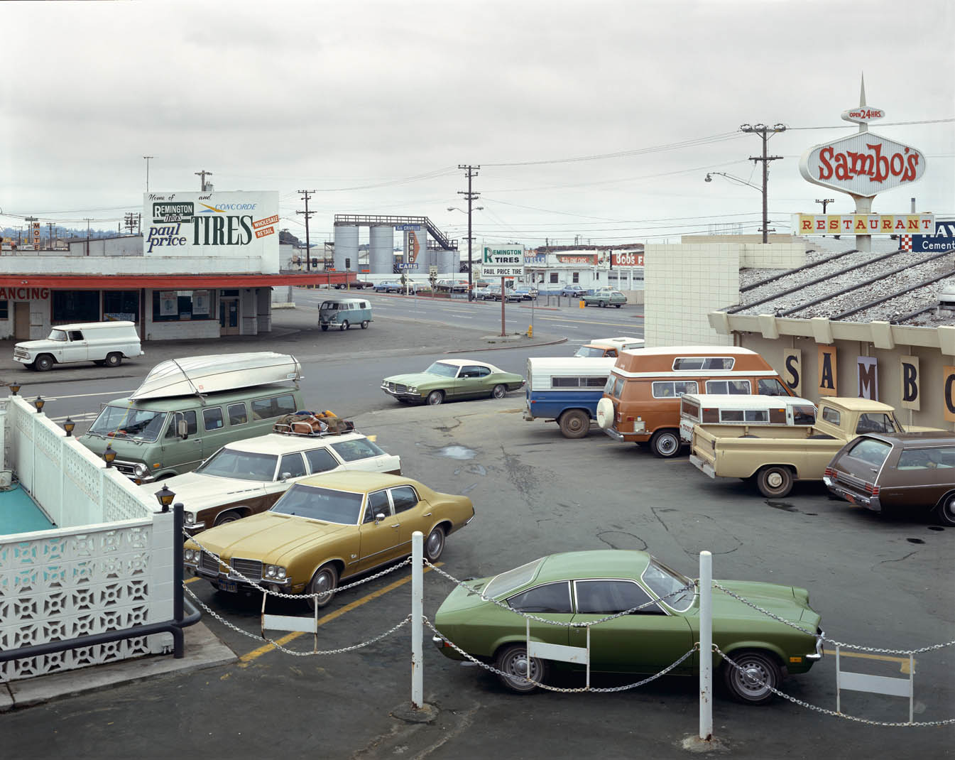 StephenShore_FifthStreetAndBroadway-EurekaCalifornia1974