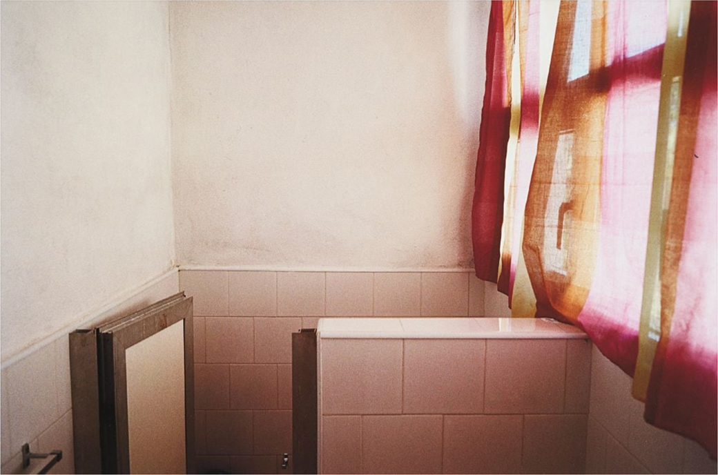 WilliamEggleston-Untitled-BathroomWithPinkCurtainCuba-2000