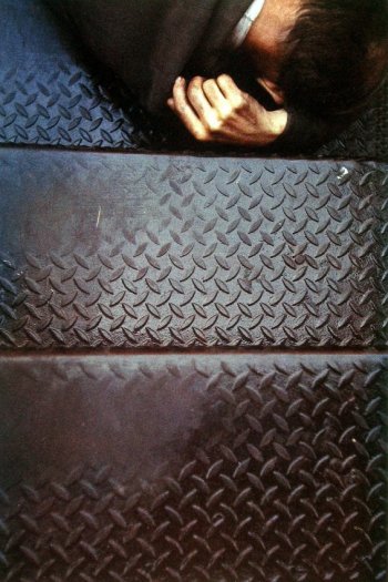 SaulLeiter-TANAGERSTAIRS1954